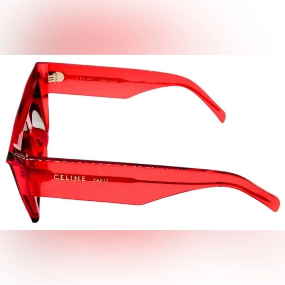 Authentic Celine Shield Sunglasses w/ Box + Dust Cover Bag - Picture 5 of 7